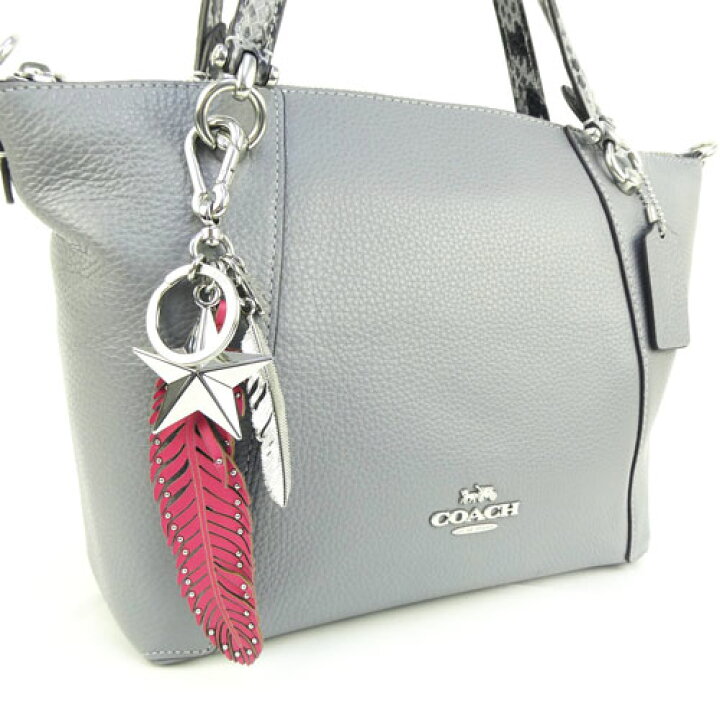 楽天市場】【COACH コーチ】63893 SVDUL フェザーモチーフ  