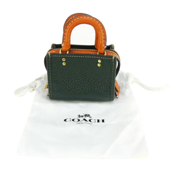 楽天市場】【COACH コーチ】美品 ミニローグ バッグ型 チャーム  