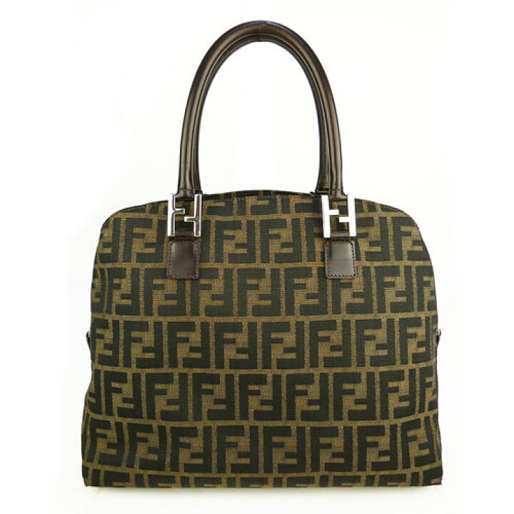 楽天市場】【FENDI フェンディ】美品 ズッカ柄 トートバッグ 