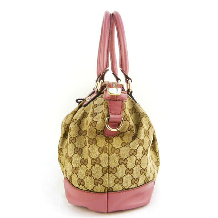 楽天市場】【GUCCI グッチ】美品 スーキー GGキャンバス 2WAY 