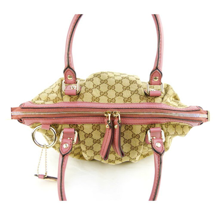 楽天市場】【GUCCI グッチ】美品 スーキー GGキャンバス 2WAY 