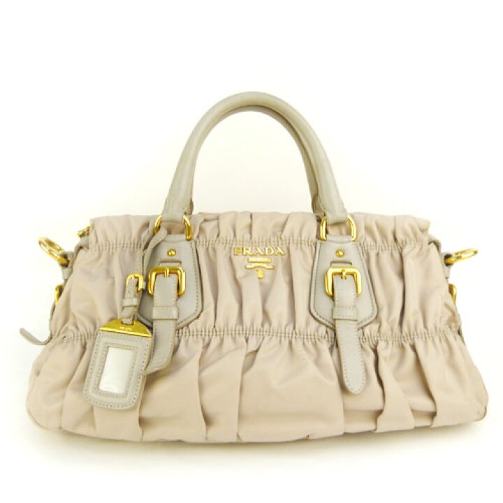 楽天市場】【PRADA プラダ】美品 BN1407 ハンドバッグ ショルダー 2WAY  