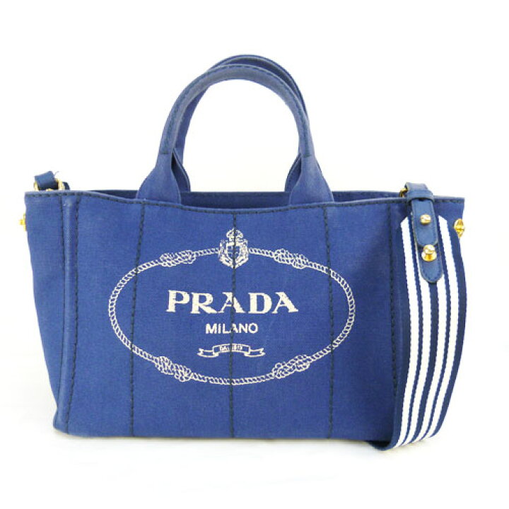 楽天市場】【PRADA プラダ】美品 カナパ トート バッグ 2WAY  
