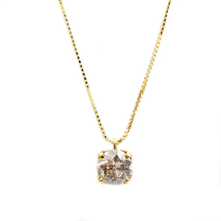 楽天市場】【美品】K18 1粒 ダイヤ ネックレス ダイヤ 1.00ct 1 