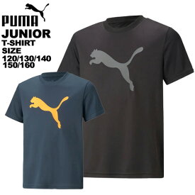 プーマ puma ジュニア ボーイズ 半袖Tシャツ プリント ACTIVE SPORTS ポリ キャット Tシャツ 675826