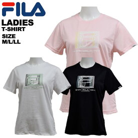 フィラ fila レディース フロントロゴTシャツ 414-621 M L LL