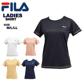 フィラ fila レディース ワンポイント ロゴ Tシャツ FL6837