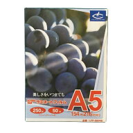 ラミネートフィルム　【A5サイズ】【250μm】 50枚 厚手 メニュー表　ポスター DIY POP ポップ 写真 下敷…