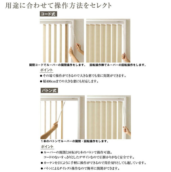 楽天市場】ニチベイ製 バーチカルブラインドアルペジオ/プレト 