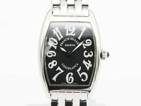 【 フランクミュラー FRANCK MULLER 】 腕時計 1752QZ カサブランカ 25mm SS クォーツ レディース 新着 箱 1535-0 中古 送料無料