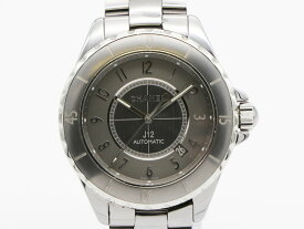 【 シャネル CHANEL 】 腕時計 J12 H2934 クロマティック 41mm チタン/セラミック/SS 自動巻 デイト メンズ 新着 1583-0 中古 送料無料