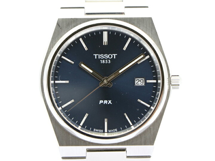 楽天市場】【 ティソ TISSOT 】 腕時計 T137.410 PRX ネイビー文字盤  