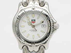 【 タグホイヤー TAG HEUER 】 腕時計 WG1310-0 セル（se/l）シリーズ SS クォーツ デイト ホワイト文字盤 レディース 新着 02207-0　中古 送料無料