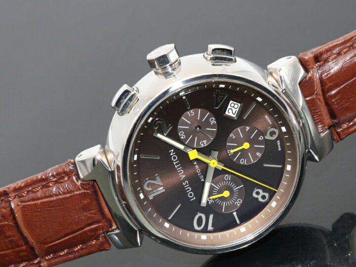 楽天市場】【 ルイヴィトン LOUIS VUITTON 】 腕時計 Q1121 タンブール  