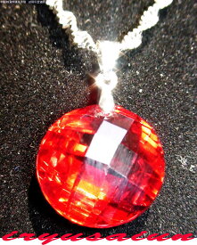 キラキラ ガラスストーン丸立体 カットパワーストーン ペンダントトップ新品 レディースネックレスnecklace 威龍彩雲