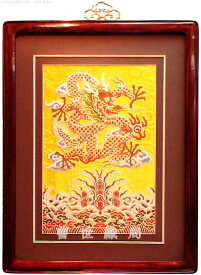 【送料無料】中国雲錦 中華 世紀側龍開運 風水 四神獣 新品手織り芸術 Loong Dragon fabric威龍彩雲