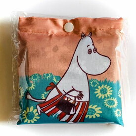 C-8 MOOMIN ムーミン エコバック　[ムーミンママ (ピンク)]　単品　moomin　ショッピング　バッグ　携帯　ムーミン谷の仲間たち