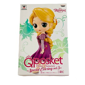 Q posket Disney Characters -Special Coloring Vol.3-　[B.ラプンツェル]　単品　キューポス　フィギュア　ディズニー　ヒロイン　プリンセス　ラプンツェル　塔の上のラプンツェル