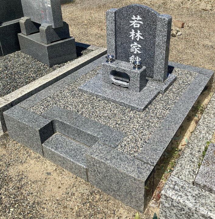 楽天市場】【大人気シリーズA】DIY｜お墓 墓石 天然青御影石を使用 
