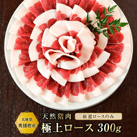 猪肉 ぼたん鍋【ロース300g】約2~3人前 食品 精肉 いのしし肉 イノシシ肉 猪鍋 ぼたん ジビエ 天然 お取り寄せ グルメ ギフト 贈り物 贈答用 プレゼント こどもの日 お祝い 内祝い 母の日 父の日