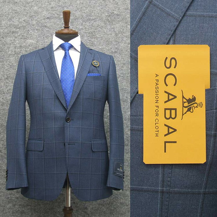 楽天市場】秋冬物 [Scabal] スキャバル スタイリッシュ2釦シングル 
