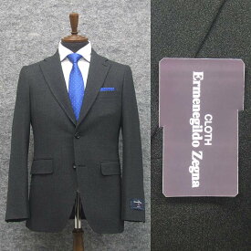 秋冬物　[Ermenegildo Zegna]トレンドスタイル2釦スーツ　グレー系/無地調　ゼニア生地 ELECTA使用　[YA体][A体]　EZD23