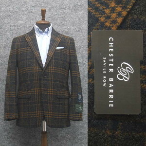 [CHESTER BARRIE] �H�~���@�j�b�g�f�ށ@�x�[�V�b�N2�t�V���O���W���P�b�g�@���n�mAB��]�@CHBL2207-18