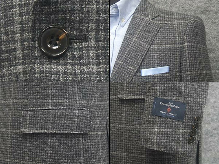 楽天市場】秋冬物ジャケット [Ermenegildo Zegna]ゼニア生地 TROFEO 
