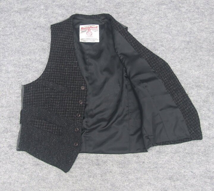 楽天市場】英国生地 [Harris Tweed]ハリスツイード ベスト [A体][AB体 