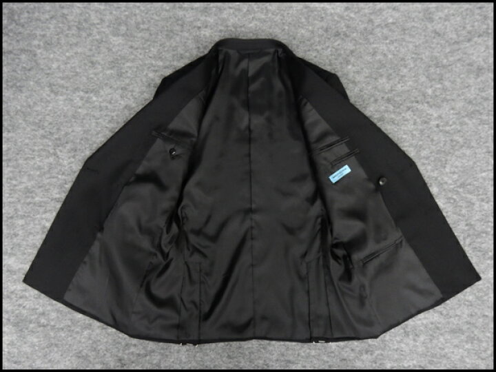 楽天市場】秋冬物 ダブルスーツ 黒 [YA体][A体] スタイリッシュ6釦×2掛 