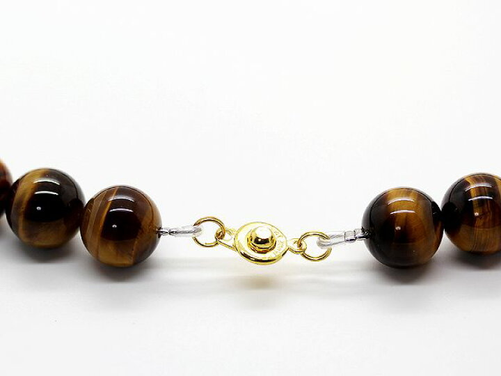 楽天市場】タイガーアイ 数珠 ネックレス 14mm 金彫龍 オニキス 20mm 