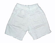 【祭パンツ】白ゴム半股引　S/M/L/2L/3L [ゴムパンツ 半ダコ はんだこ ハンダコ パッチ モモヒキ サラシ …