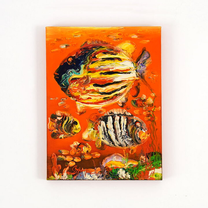 楽天市場】バリアート 絵画 アートパネル アクリル画 モダンアート 