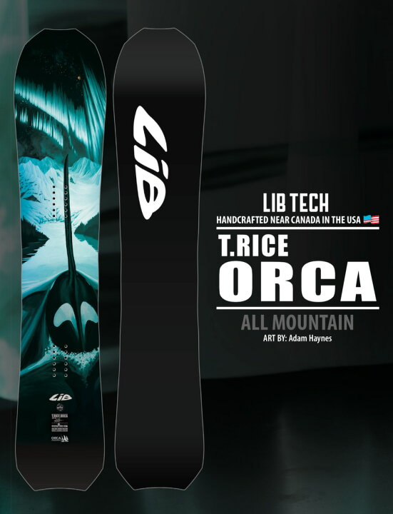 楽天市場】早くも入荷！ LIB TECH 23/24 ORCA LIBの大本命ど真ん中 