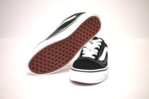 VANS OLD SKOOL BLACK/TRUE WHITE KIDS �q���T�C�Y