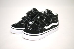 ������15���I�t�IVANS SK8-MID REISSUE V BLACK/TRUE WHITE KIDS �q���T�C�Y �x���N��