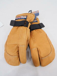 HESTRA ALPINE PRO 3-FINGER FULL LEATHER (4) CORK wXg ~bg gK[@3{w@O[u Ki