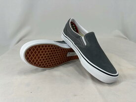 VANS SKATE SLIP-ON　PEWTER WHITE　バンズ スケートシューズ スケボー 国内正規品