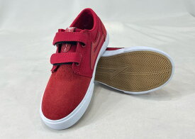 LAKAI LIMITED GRIFFIN KIDS RED/REFLECTIVE SUEDE ラカイ リミテッド ウェア キッズ シューズ 国内正規品