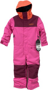23-24 AIRBLASTER(GAuX^[) YOUTH FREEDOM SUIT @HOT PINK SMALLi6-8jLbY X[c