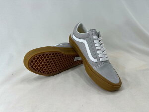VANS SKATE OLD SCHOOL CREPE LIGHT GRAY / GUM�@���f�B�[�X�T�C�Y�L��I�@�o���Y �I�[���h�X�N�[��