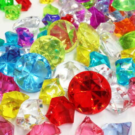 【アクリルアイス】カラー宝石 ダイヤ&アイスMIX (約1kg) 【あす楽対応】