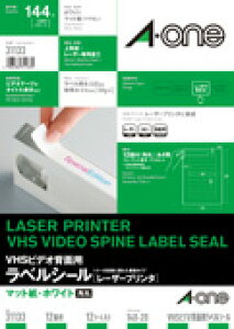 �G�[���� VHS�r�f�I�w�ʗp���x���V�[���m���[�U�[�v�����^�n �}�b�g���E�z���C�g 31133