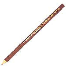トンボ鉛筆 色鉛筆 単色 12本入 1500-31 茶