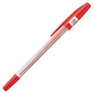 三菱鉛筆 ボールペン SA-R10P.15 赤 10本