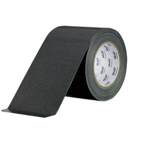古藤工業 工事用布粘着テープNo.8002 黒 100mm×25m