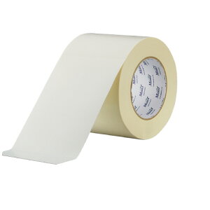 古藤工業 工事用布粘着テープNo.8002 白 100mm×25m