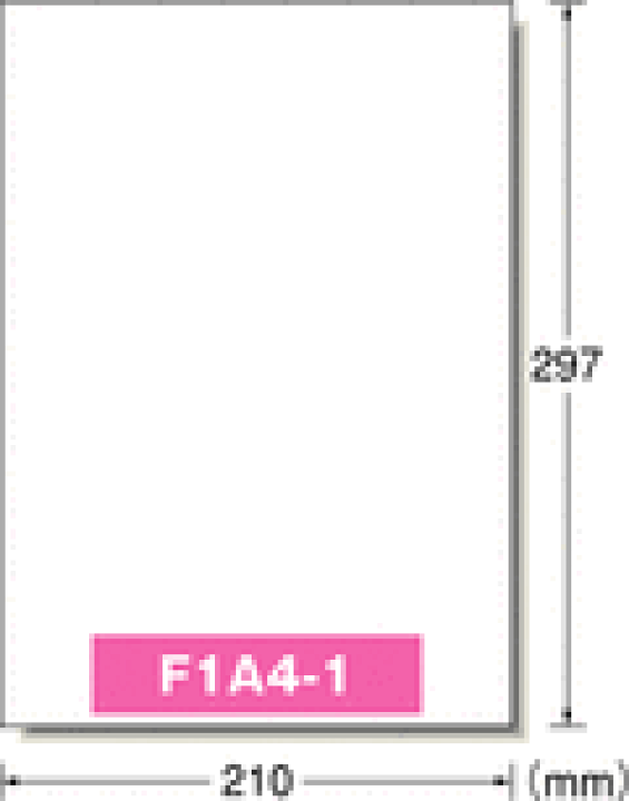 楽天市場】エーワン インクジェット用光沢紙ラベル 28692