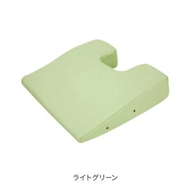 胸当てマクラ (無孔)(エアホール付き) ライトグリーン（エステ枕・マッサージ枕）