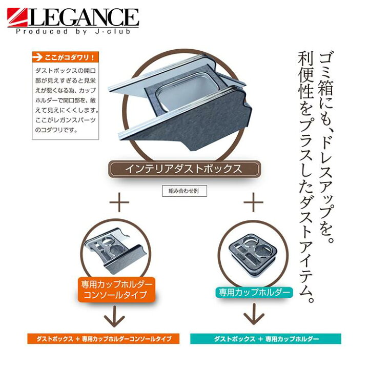 楽天市場】200系 ハイエース インテリア ダストボックス専用 カップ 